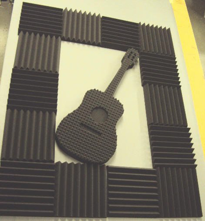 Picture of Acoustic Foam Guitar Shape- Style #119