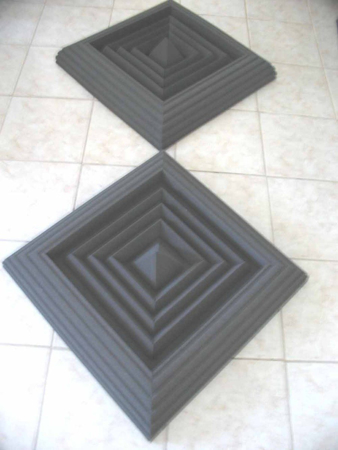 Picture of Acoustic Stylish Tiles with Foam Columns