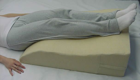 Picture of Curved Orthopedic Leg Wedge