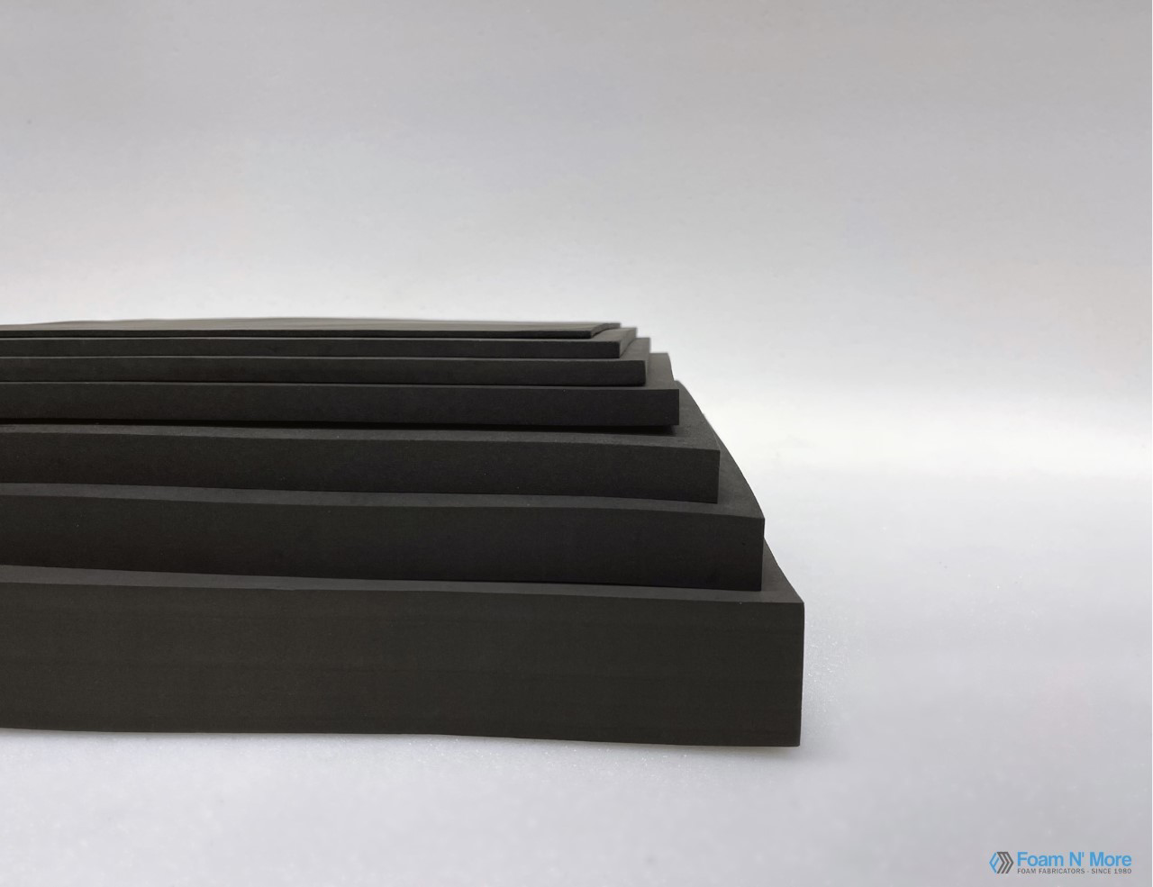 Custom Neoprene Foam Sheet CR Panel Fire-retardant Anti-UV Heat Insulation  Gasket Cushion 500mm x 2000mm 1mm - 50mm 2pcs Black