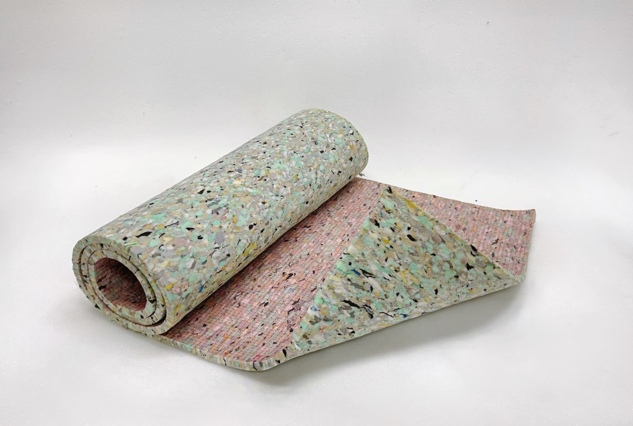 Carpet Cushion Padding Roll 3/8 In Foam Barrier Pad 72 W 270 Sq Ft 5 Lb  Density