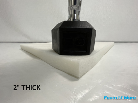 Tough Luxury 2" thick with 20lbs weight
