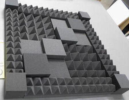 Picture of Acoustic Small Tiles with Pyramid Columns Kit