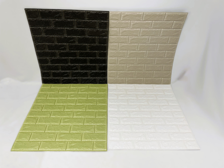 Picture of Stone Brick Panels- Wall Sticker 30.5" x 28" Foam Wall Décor Wallpaper