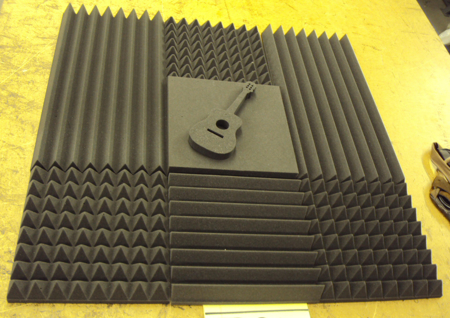 Picture of Acoustic Foam Guitar Shape- Style #119