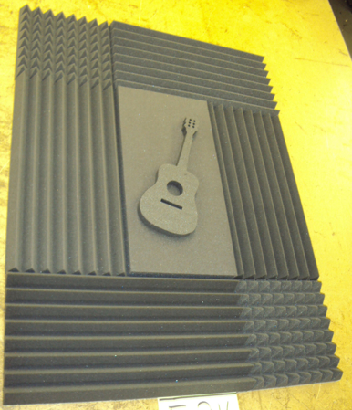 Picture of Acoustic Foam Guitar Shape- Style #119