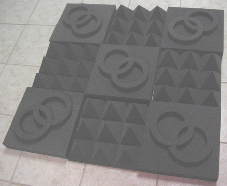 Picture of Acoustic Foam Circle Stylish Kit