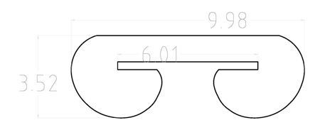 Picture of I- Beam Foam Bumper Padding