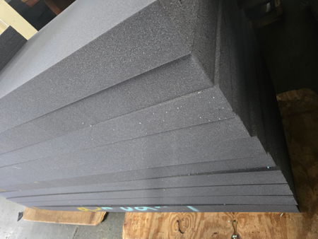 Picture of Rebounded or Charcoal Firm Extra Firm Foam Rectangle