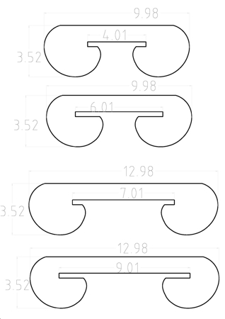Picture of I- Beam Foam Bumper Padding