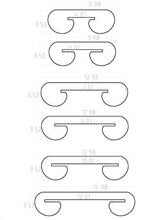 Picture of I- Beam Foam Bumper Padding