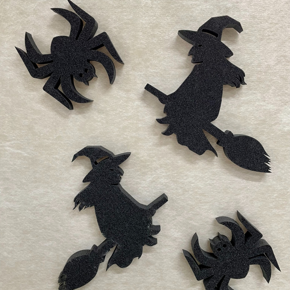 foam witch cutouts