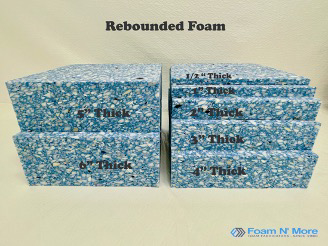 rebounded foam